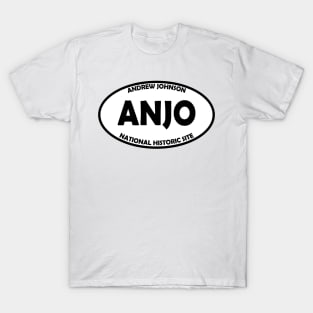 Andrew Johnson National Historic Site oval T-Shirt